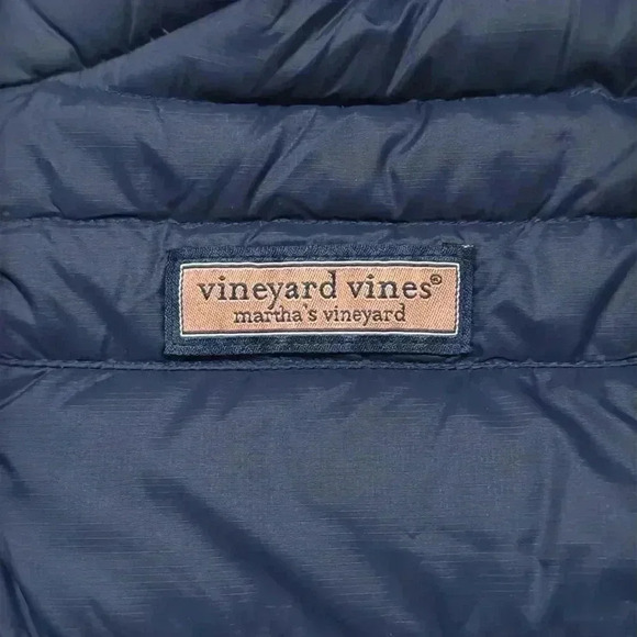 Boys Vineyard Vines Navy Blue Vest - Picture 3 of 4